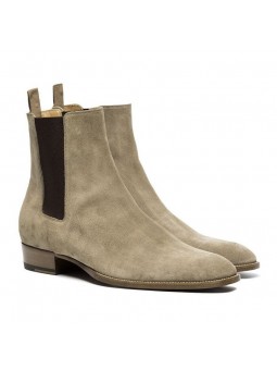 chelsea gray boots