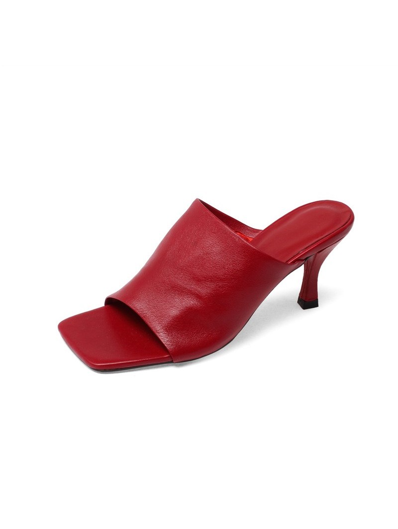 Women's Toe Strap Mule Heels, Women's Shoes