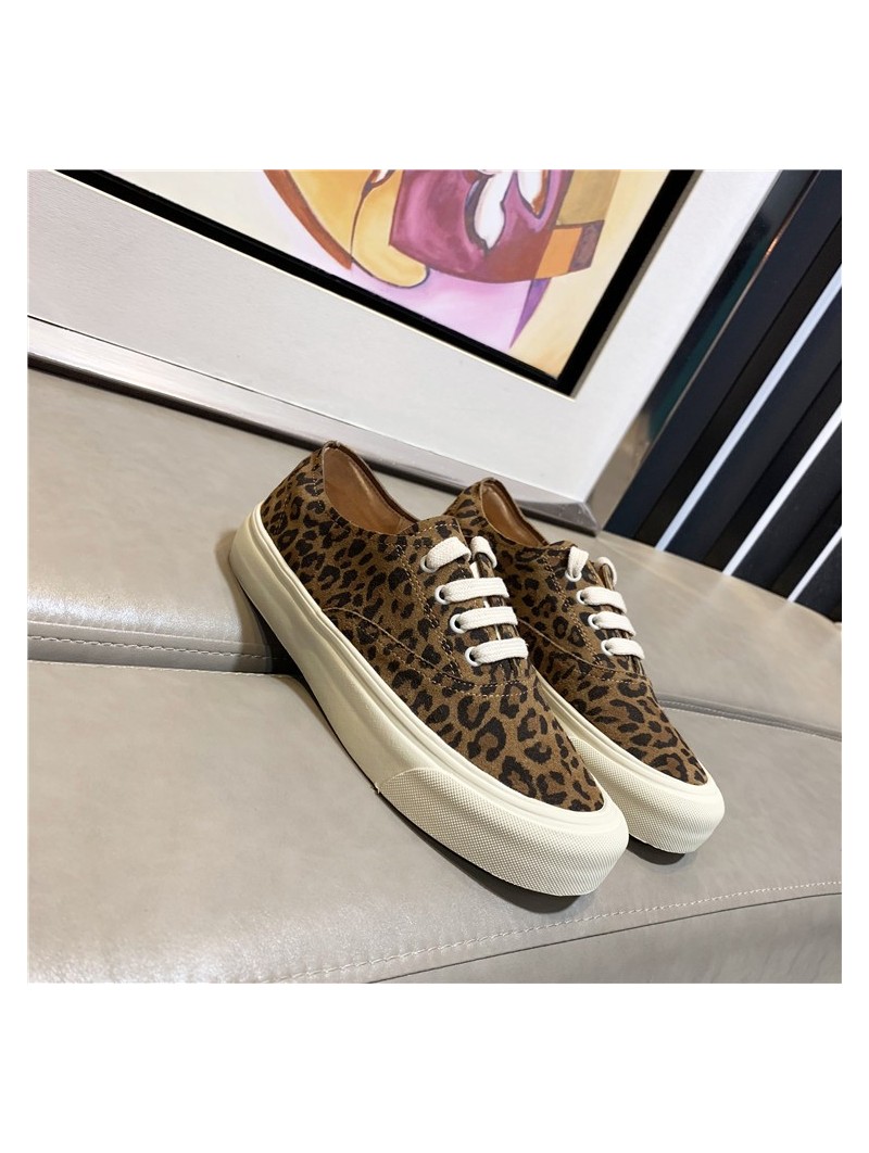 leopard shoes slip on