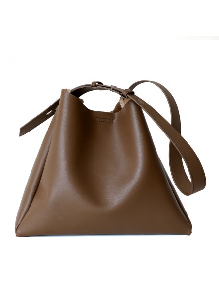 Aesther Ekme: Beige Mini Soft Bag